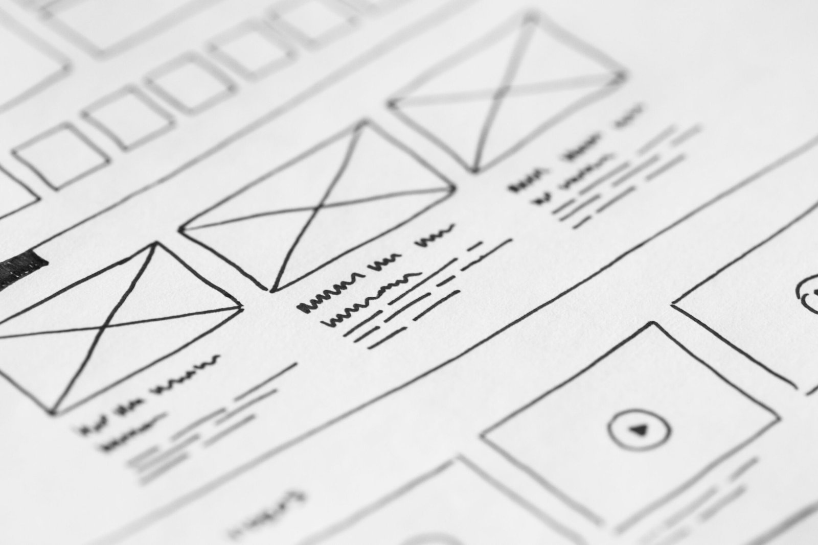Maquetación de diseño de una página web